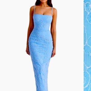 House of CB Eva Floral Lace Gown